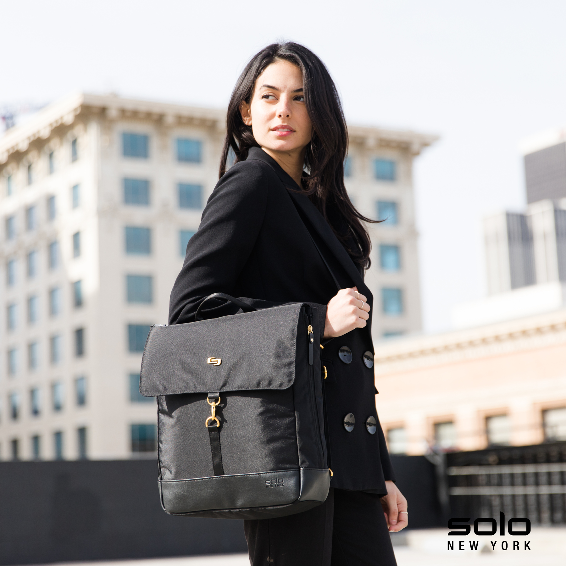 Solo New York Austin Hybrid Backpack Tote 8