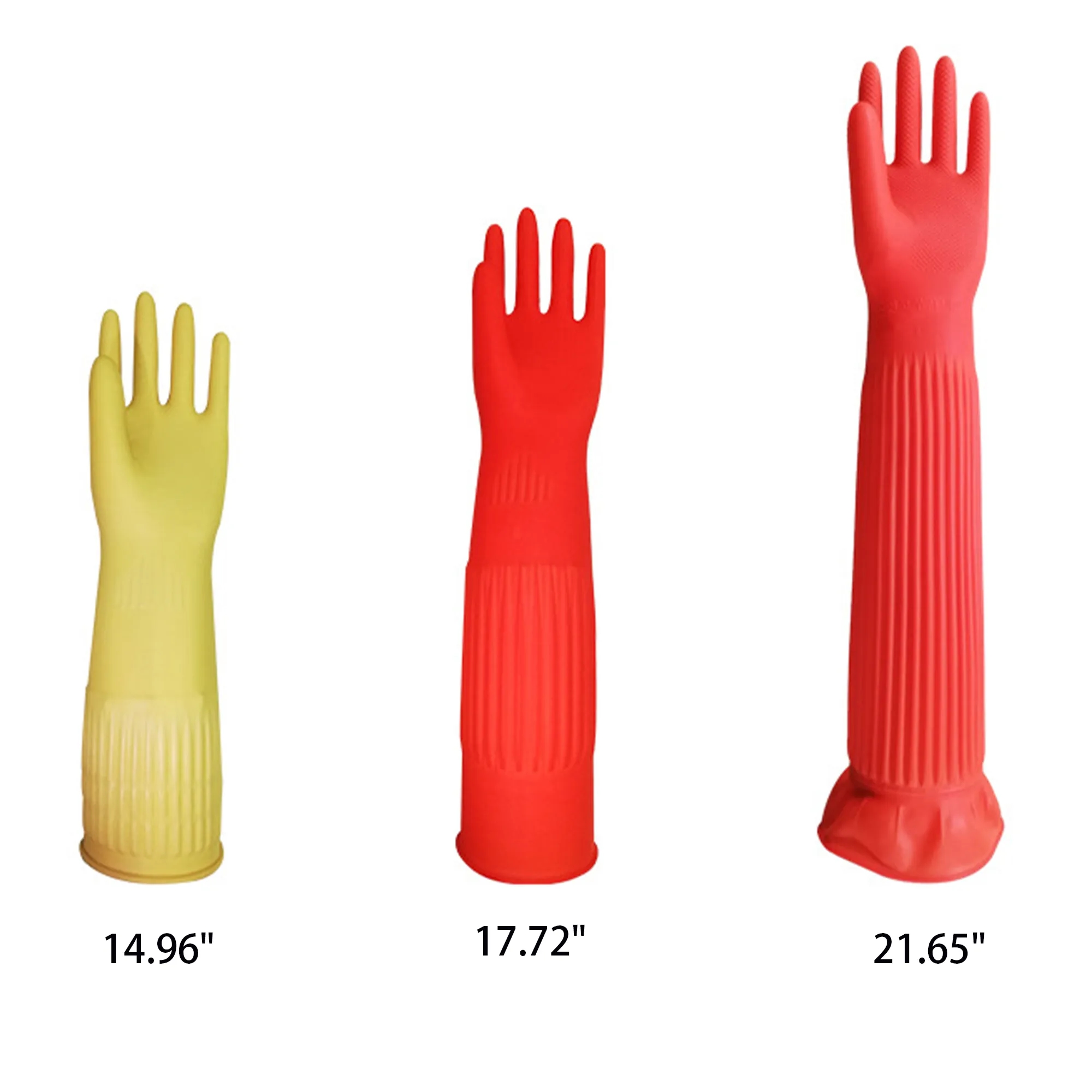 Reusable Latex Kitchen Gloves