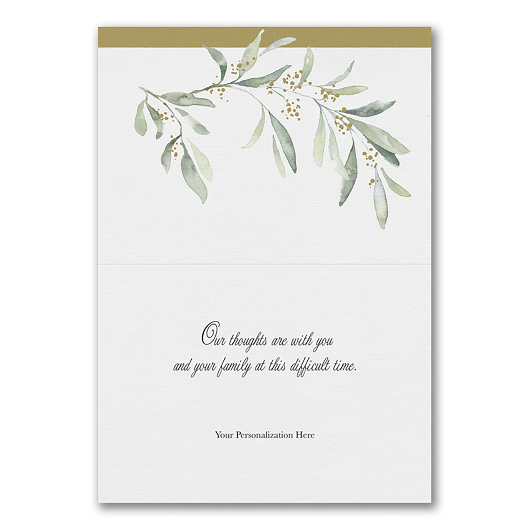 Sympathy Greenery Card 2