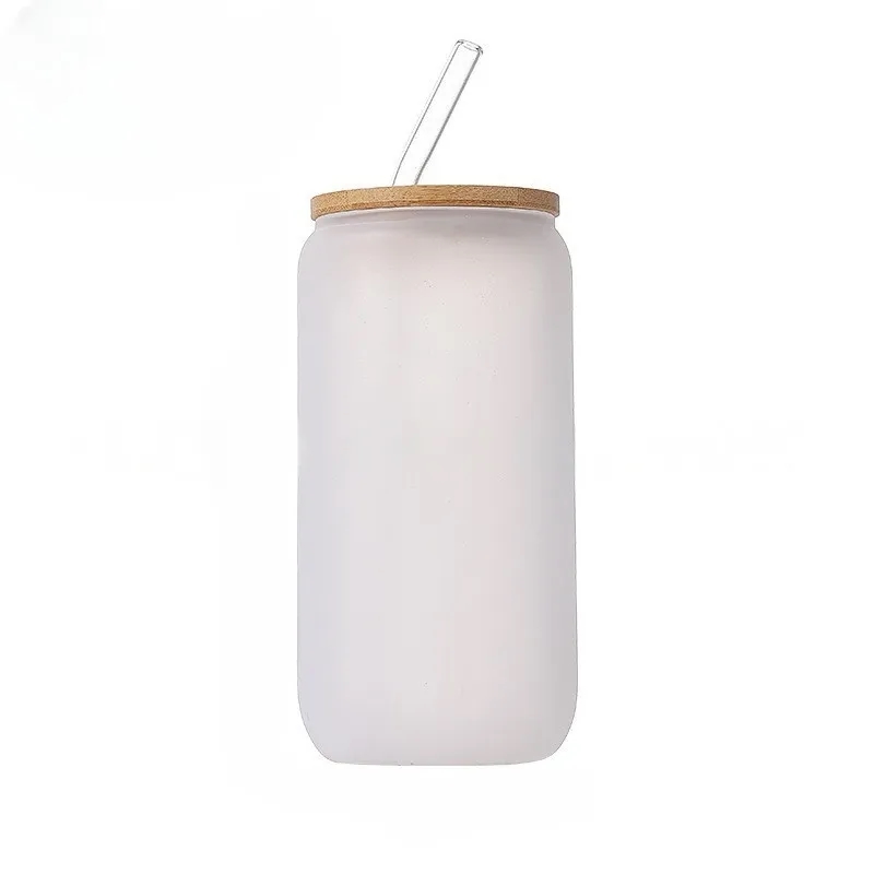 Glass Water/Juice/Coffe/Tea Bottles/Cups with Lids 5