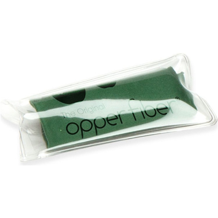 Premium Opper Fiber® Cloth In Vinyl Pop Pouch® (6"x6") - 1 Color