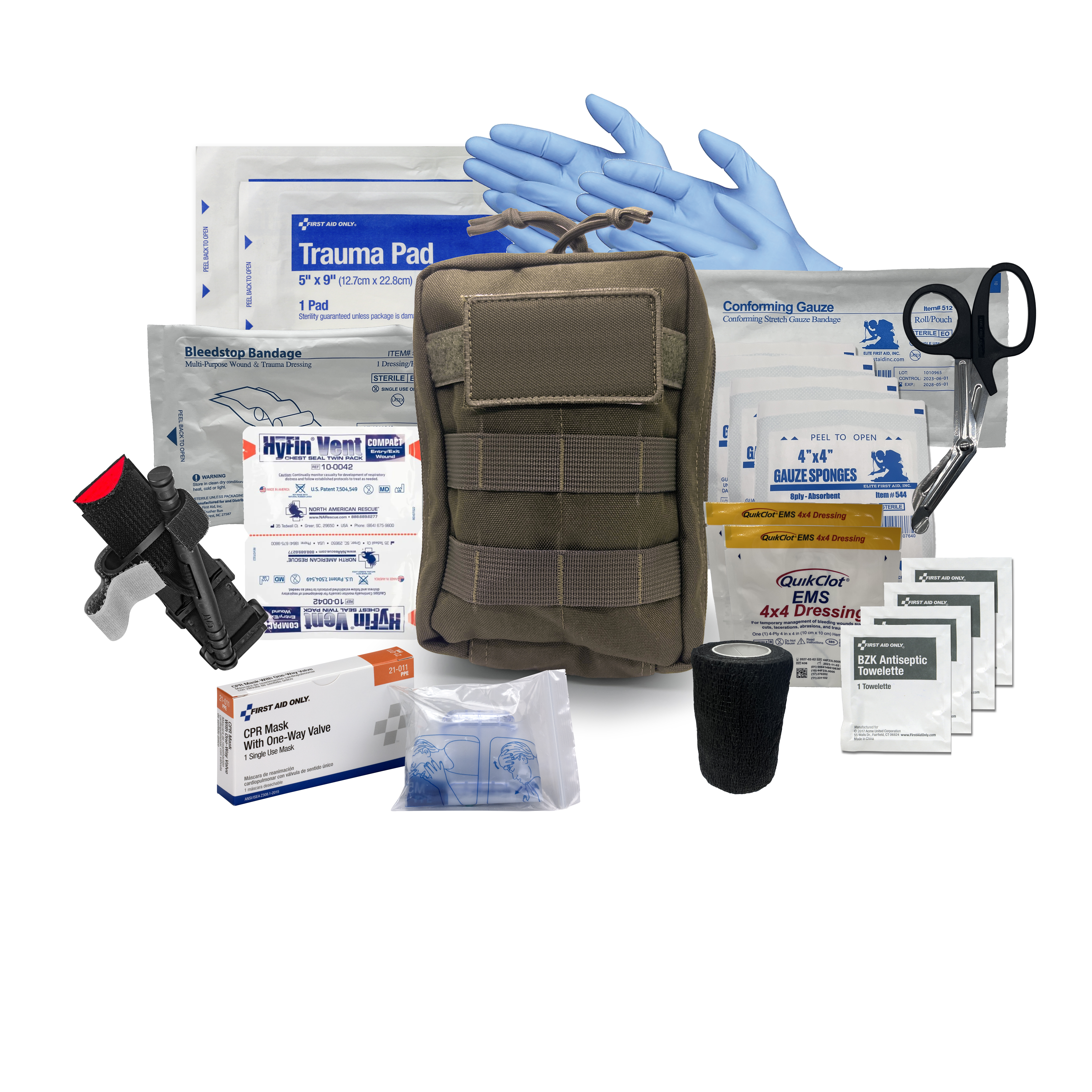 Professional Tactical Trauma & First Aid Kit 6