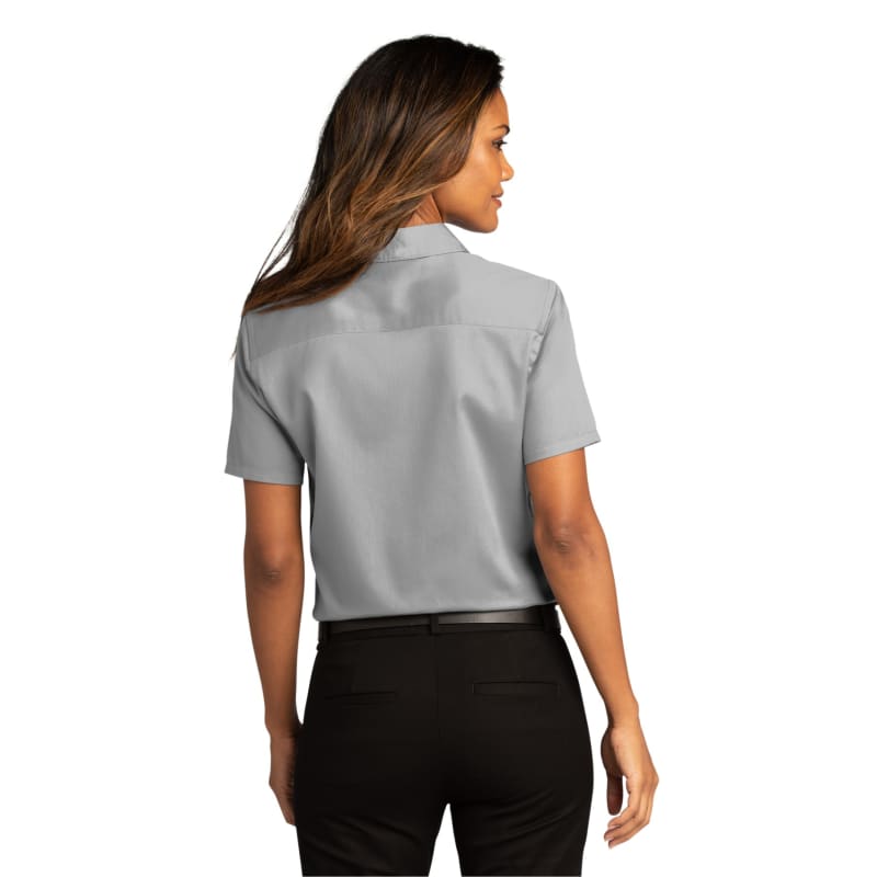 Port Authority Ladies Short Sleeve SuperPro React Twill Shirt. 23