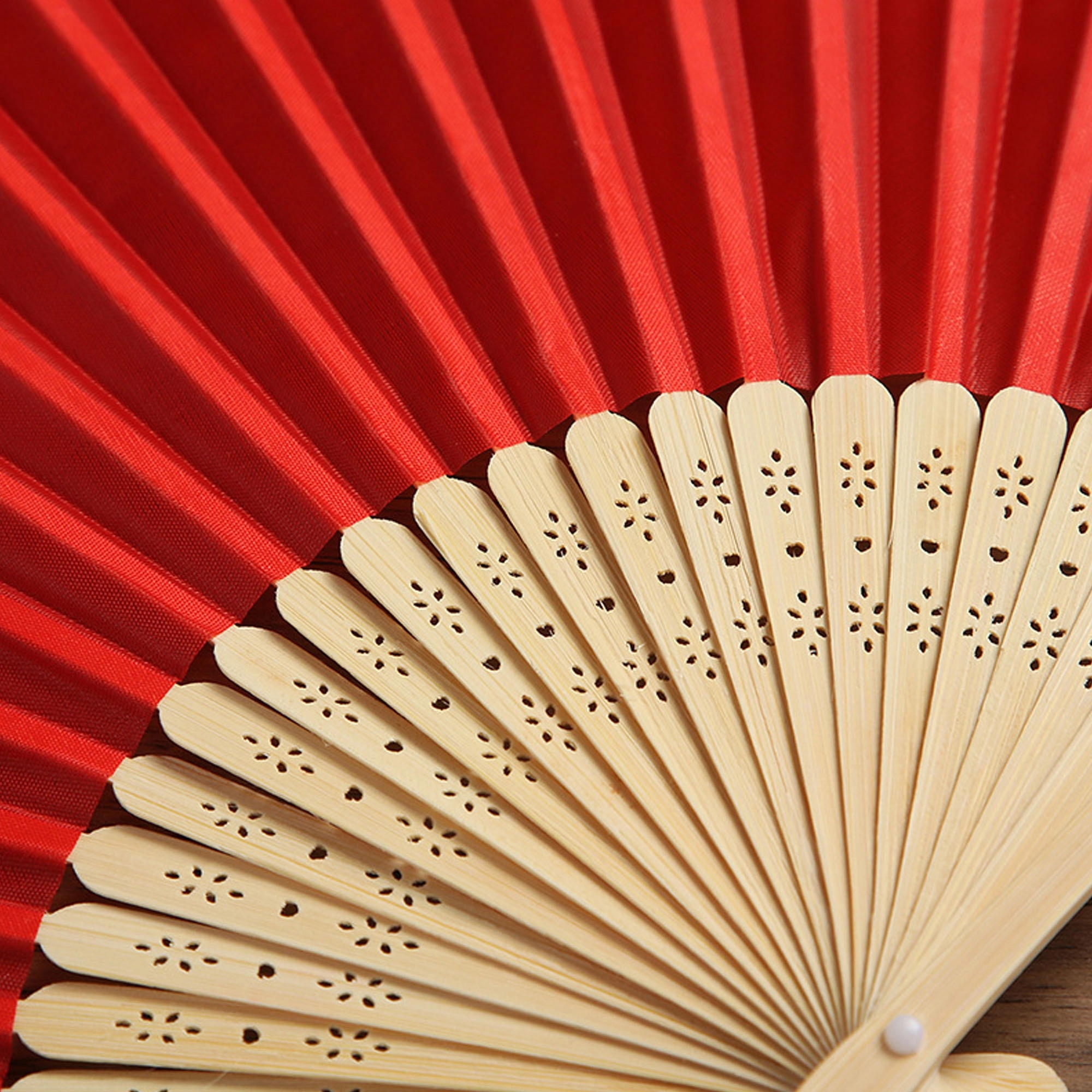 Silk Bamboo Folding Fan 7