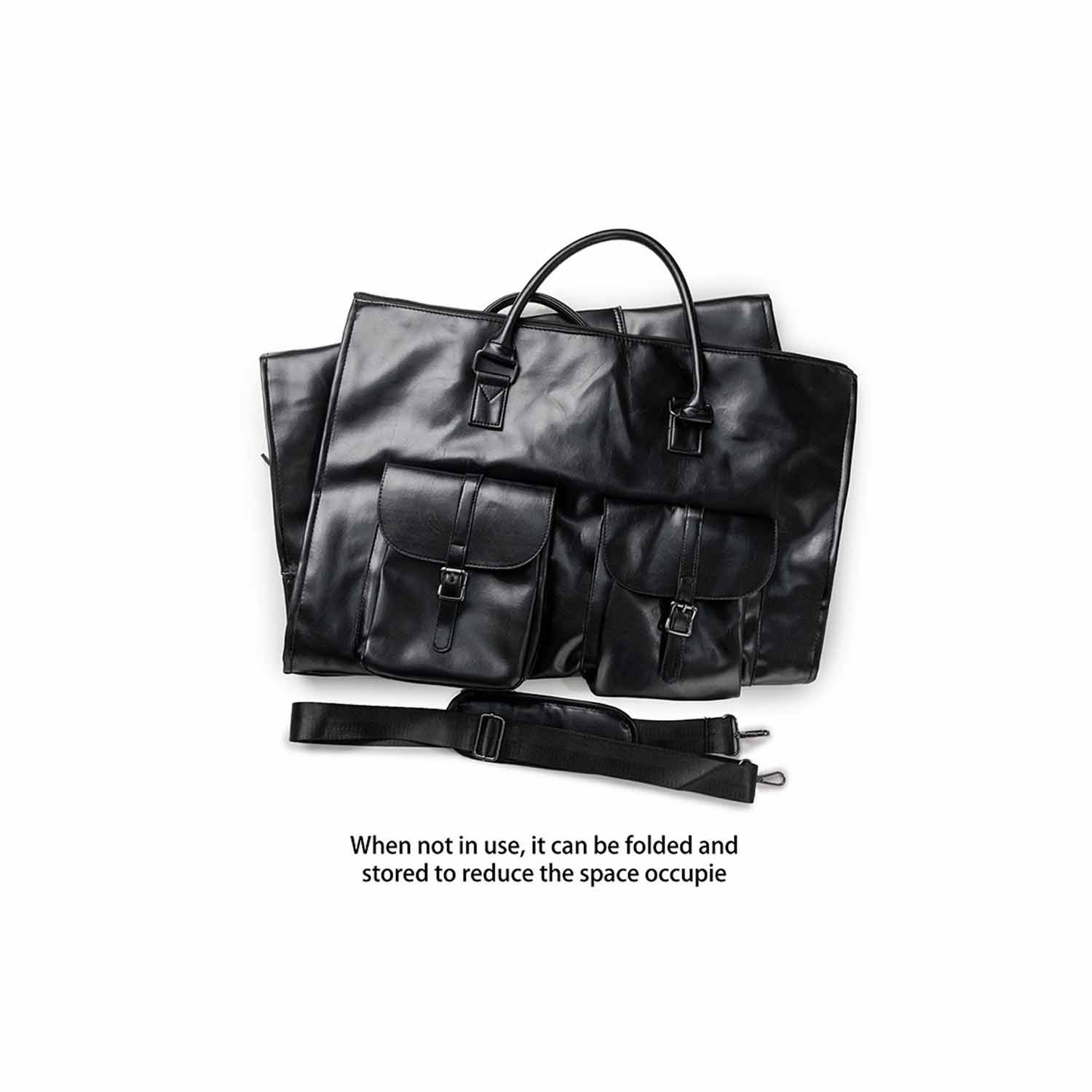 Large hand-held foldable duffel bag 5