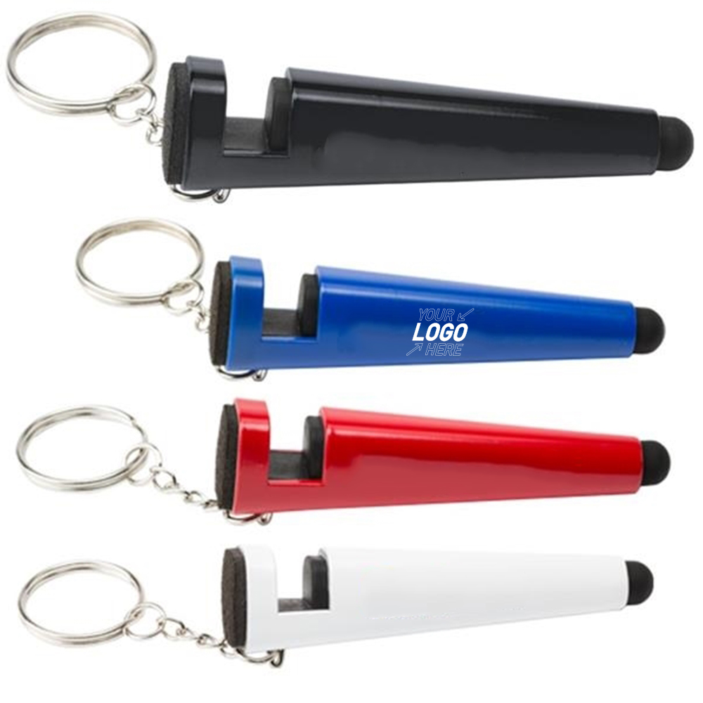 Integrated Stylus/Screen Cleaner/Stand