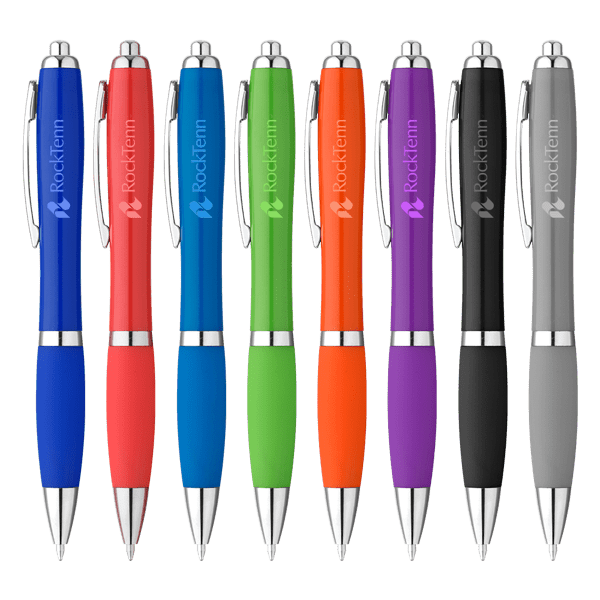 Curvy Cloud Plastic Ballpoint Pen 24