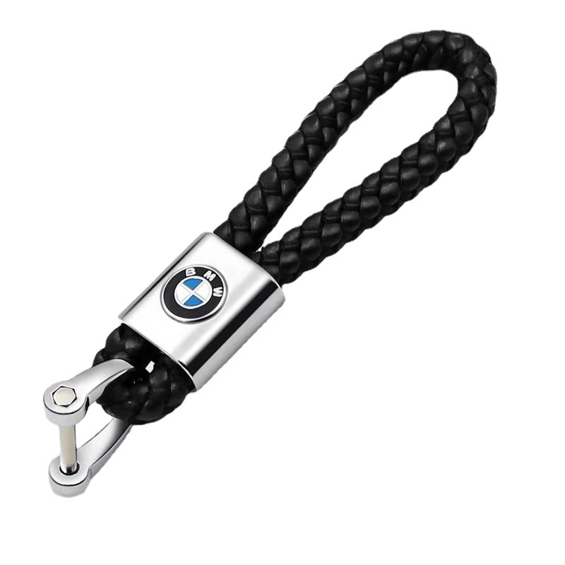Braided Leatherette Auto Logo Key Chain 6
