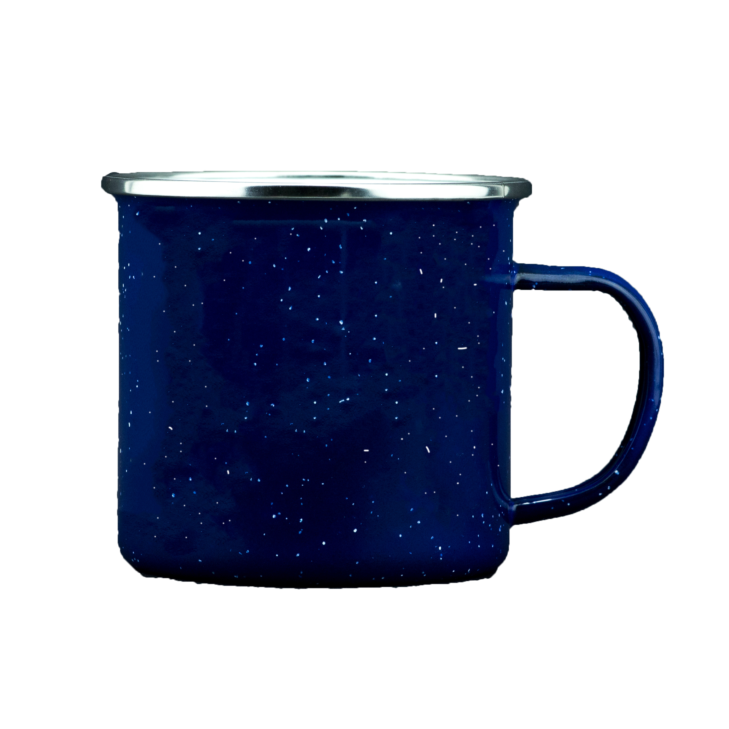 Summit 16oz Enamel Coated Stainless Steel Campfire Mug (Navy)