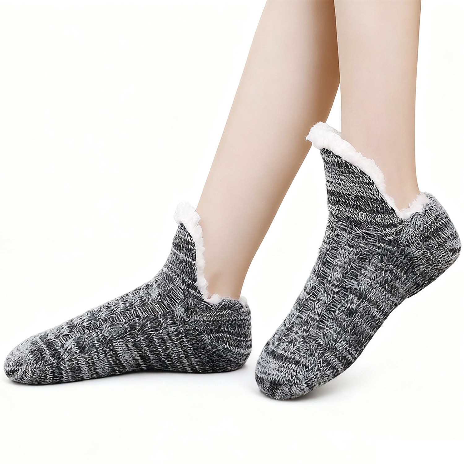 Polyester Anti-Skid Slipper Socks 10