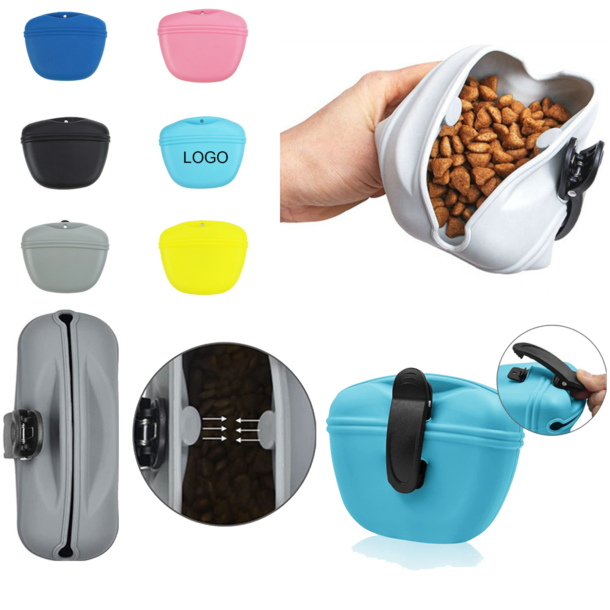 Silicone Dog Food Bag 2
