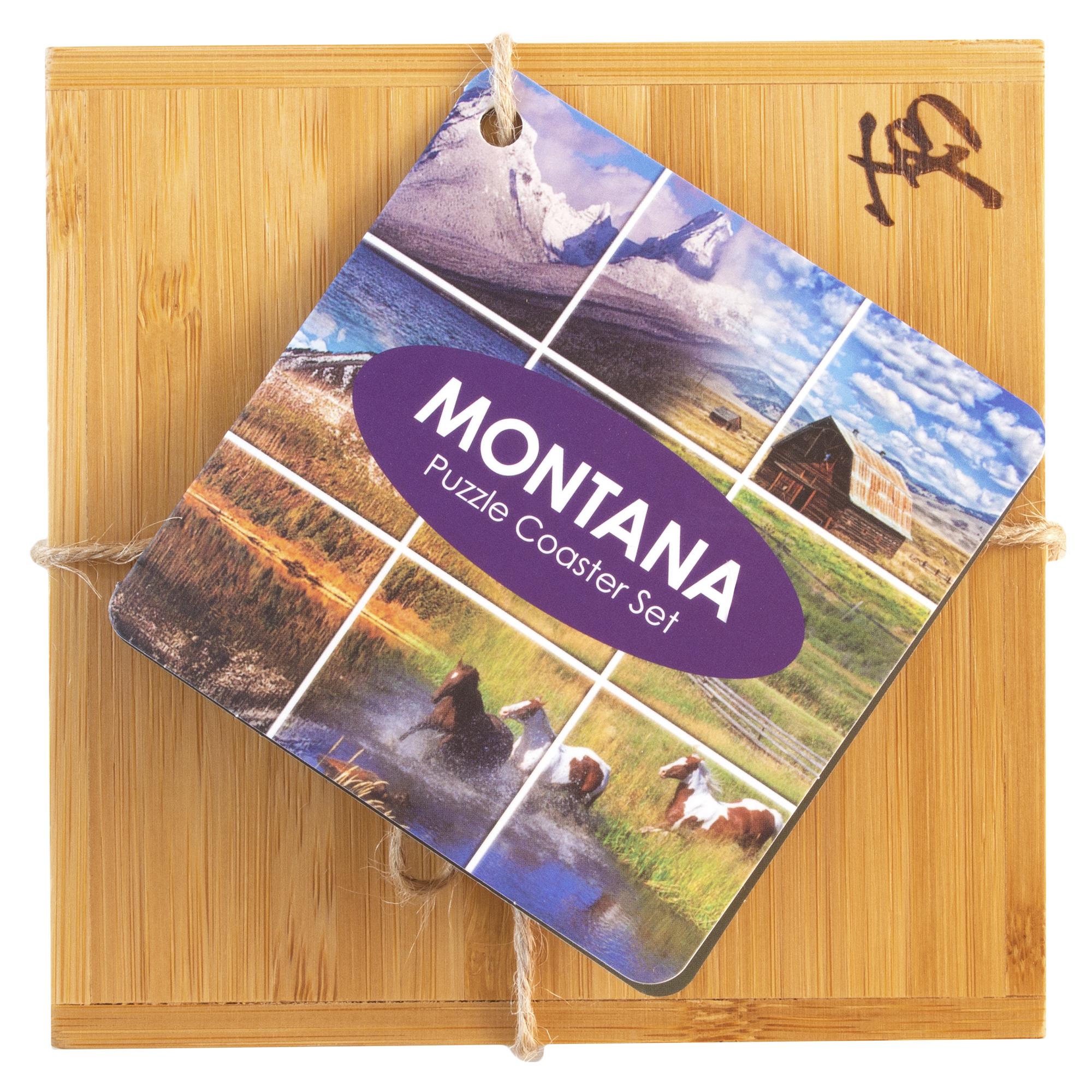 Montana Puzzle Coaster Set 3