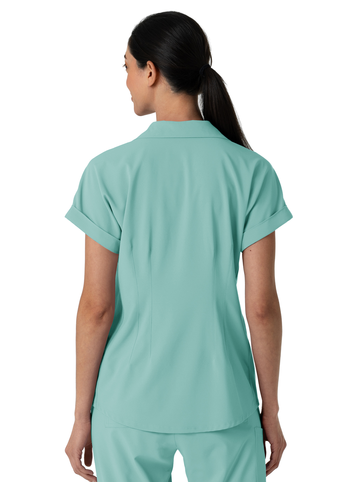 Wink - Renew - Women's Two-Pocket Flex-n-Reach Collared Top 29