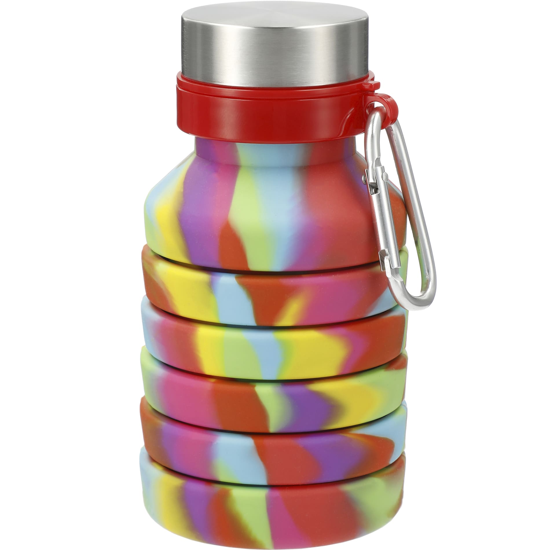 Zigoo Silicone Collapsible Bottle 18oz - Tie Dye 22