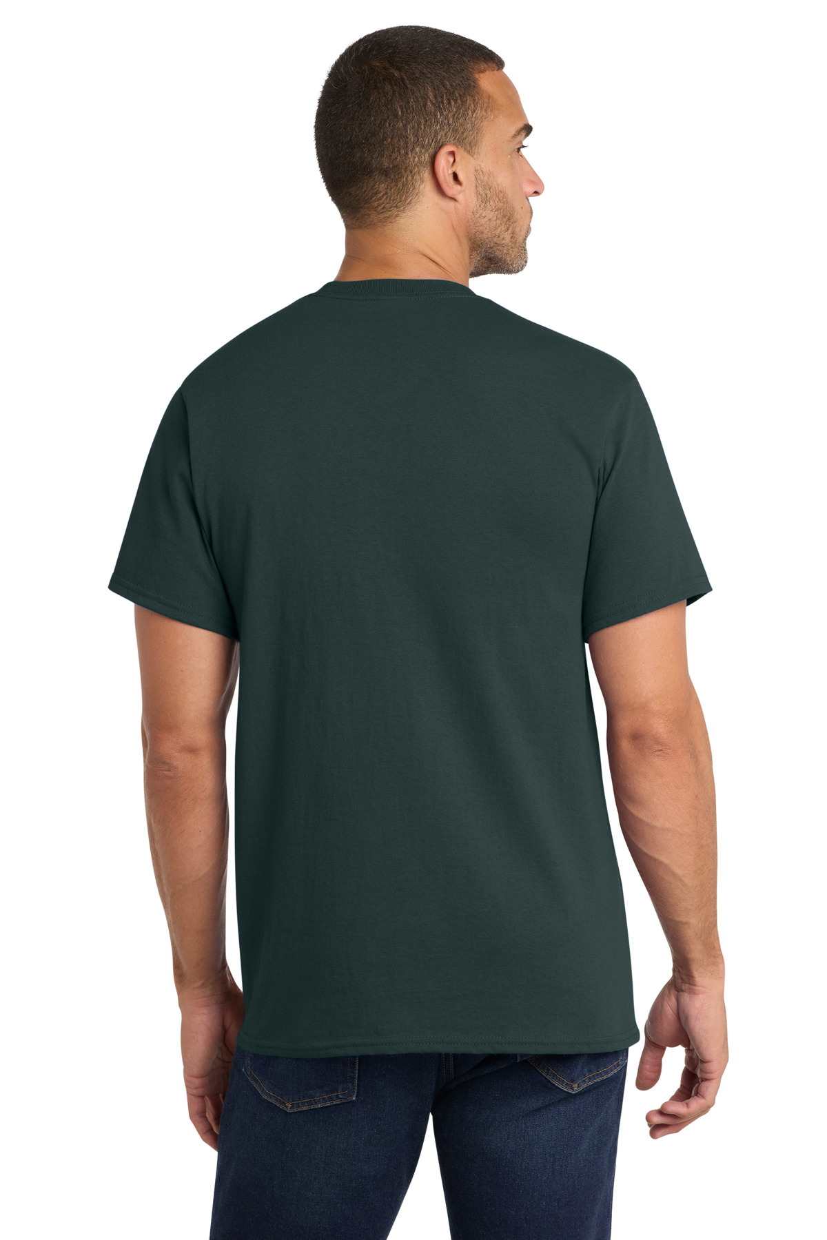Port & Co Core Cotton Pocket Tee. PC54P 55