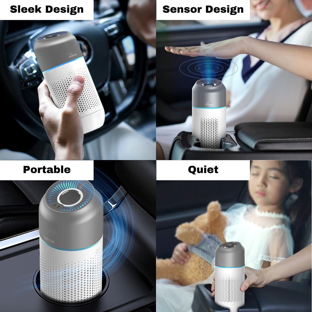 Smart Car Purifier with Auto Mode & Sensor control 6