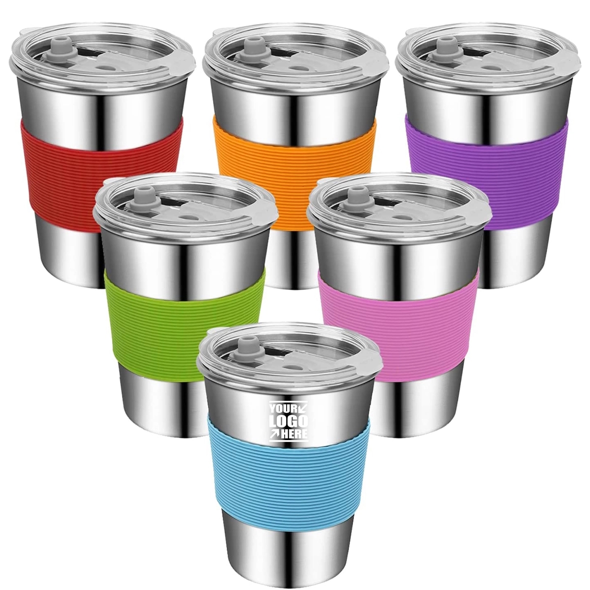 Unbreakable Stainless Steel Kids Cups Tumblers 1