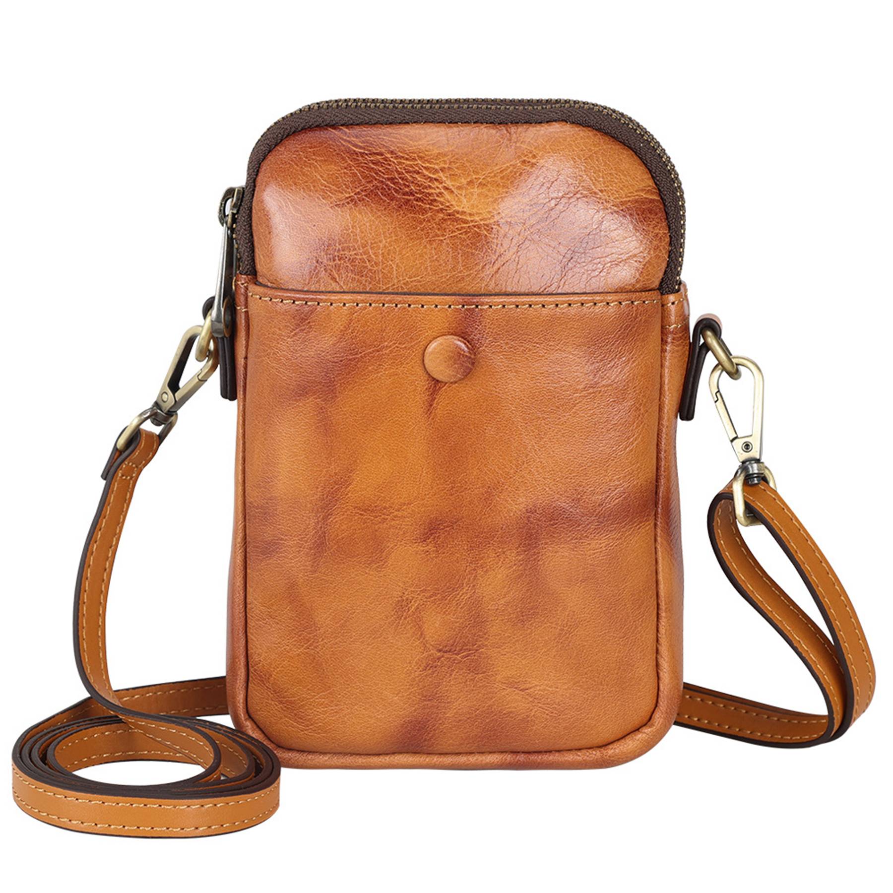 Pu leather Small Cellphone Purse crossbody Bag for women 2
