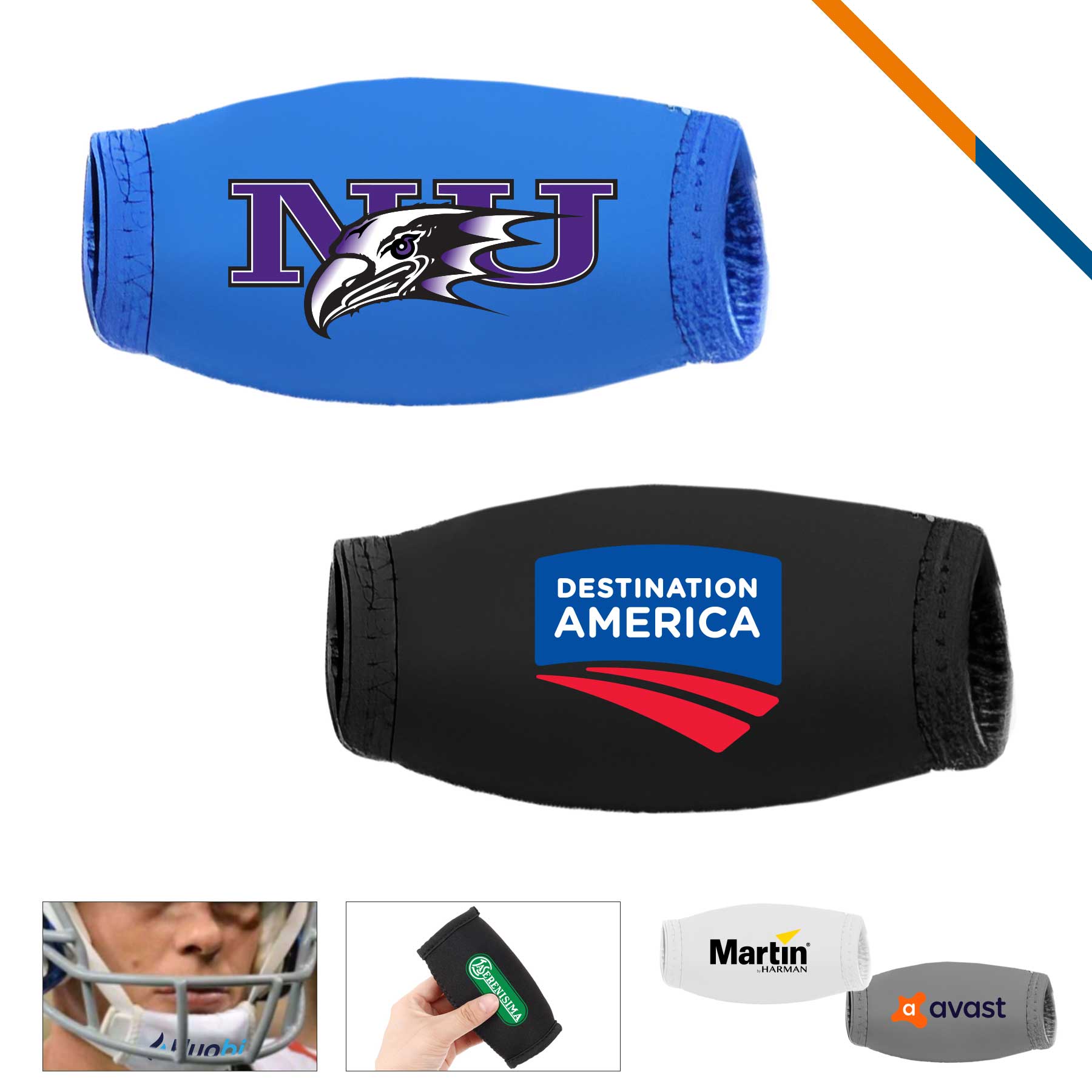 Helon Football Chin Strap Cover 4