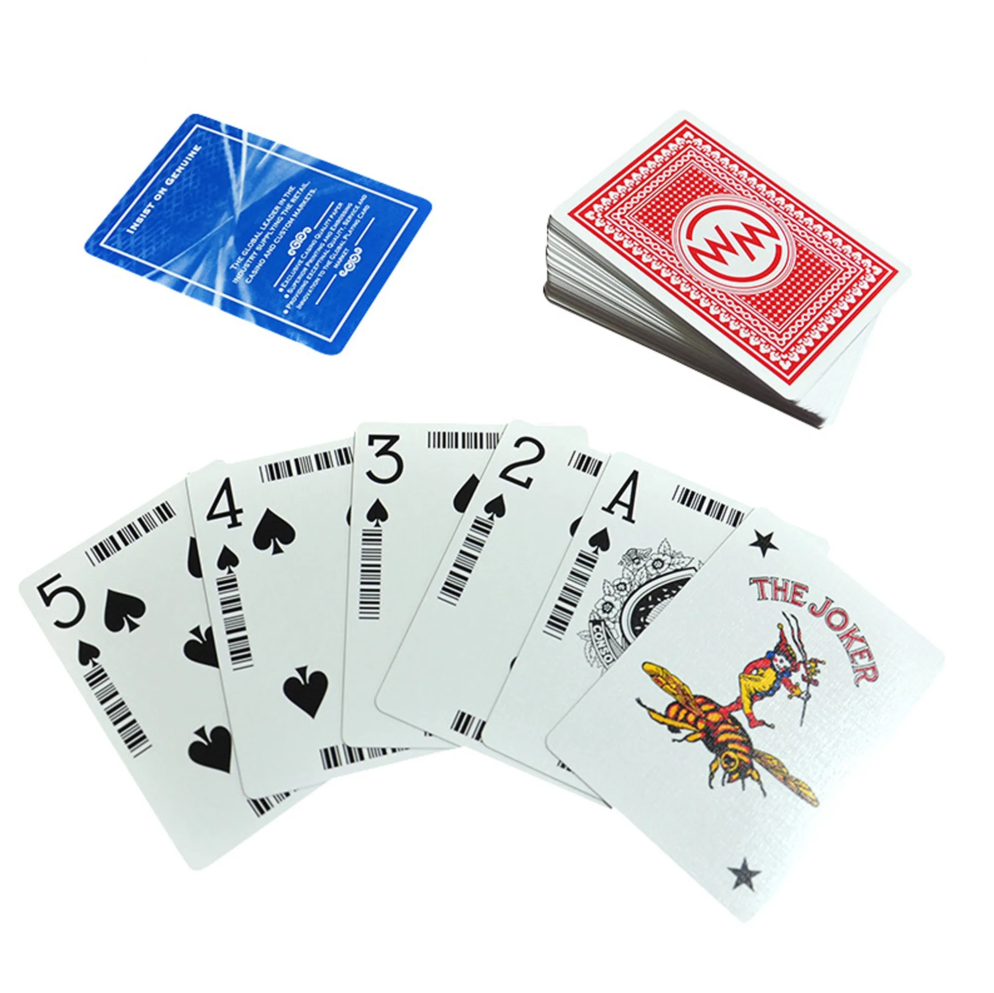 Full Color Poker Game Cards 1