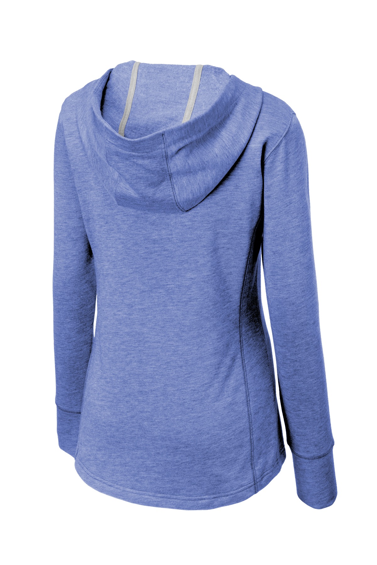 Sport-Tek Women's PosiCharge Tri-Blend Wicking Fleece Hooded Pullover. LST296, custom hoodie or sweatshirt with logo imprint 33
