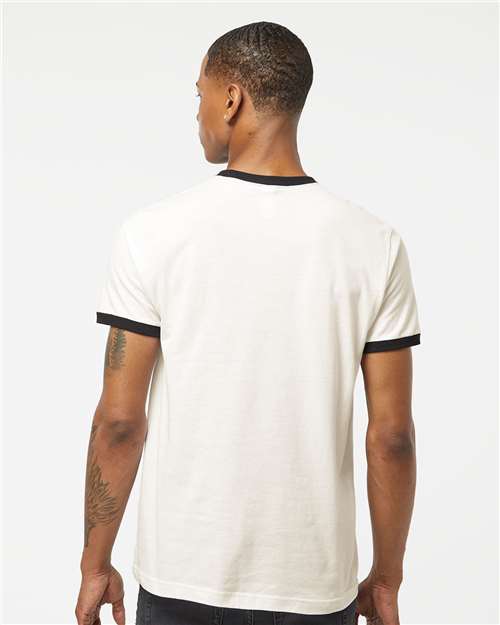 Unisex Fine Jersey Ringer T-Shirt - 246 14