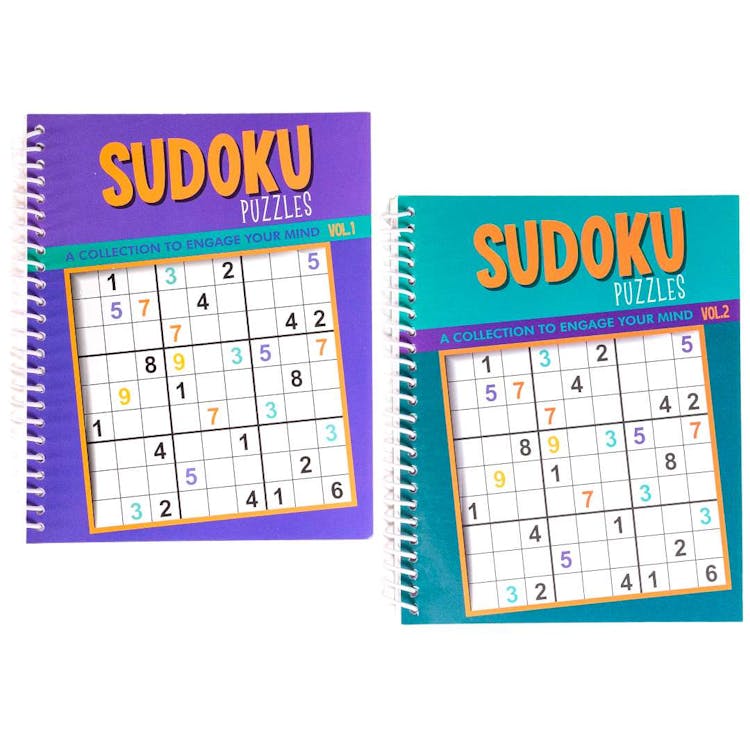 Sudoku Puzzle Books - Assorted Two Titles 2