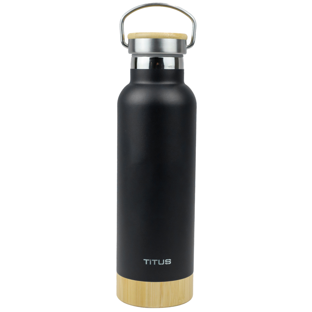 17 oz TiTUS® Executive Water Bottle & Chrome Trim Pen Gift Set
