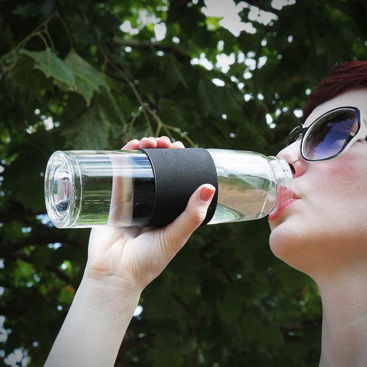 Evoke Glass Drink Bottle 6
