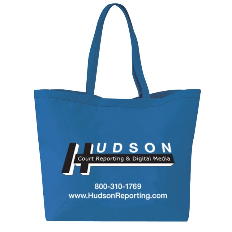 Canvas Big Tote, custom tote bag with logo imprint 4