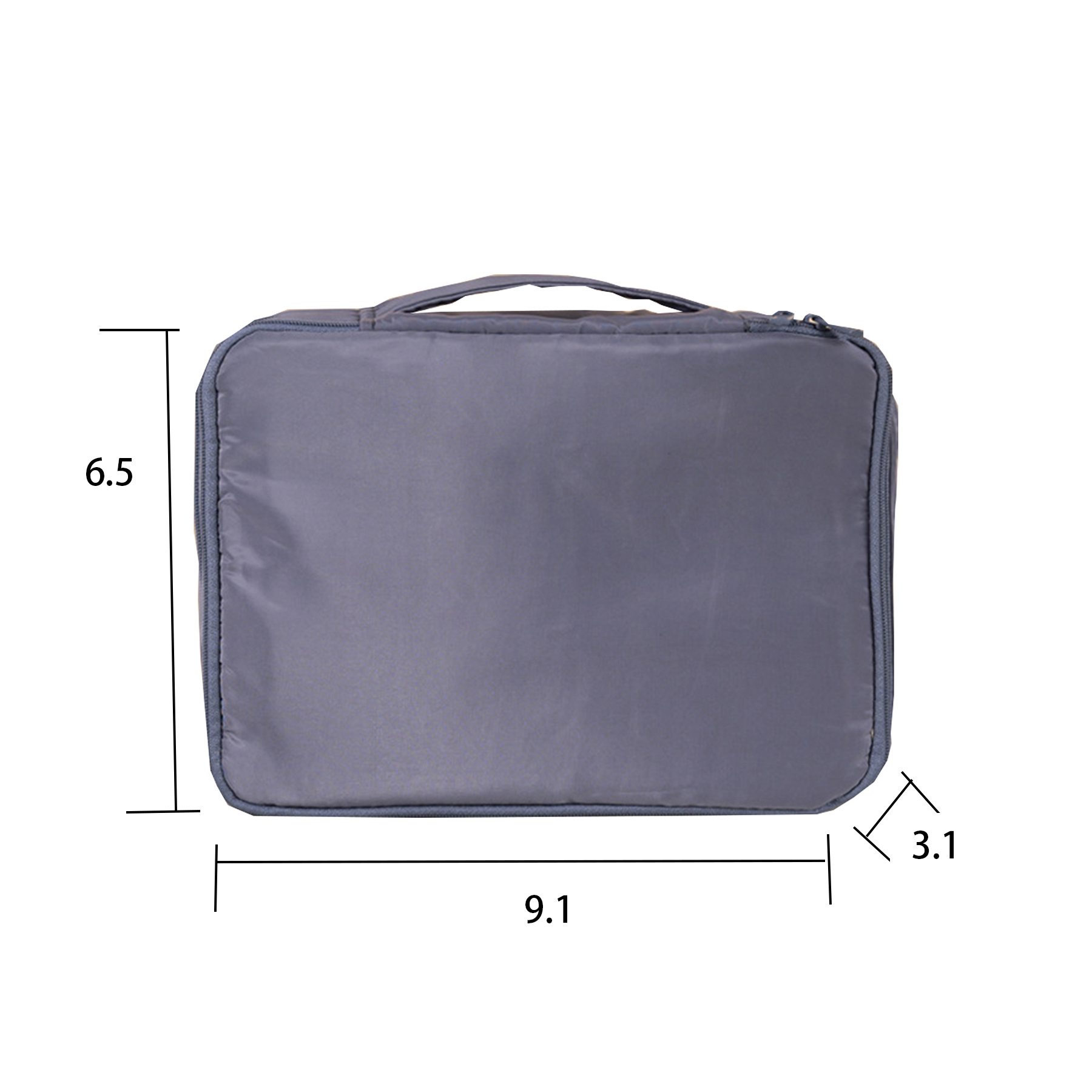 polyester Waterproof travel makeup bag 7