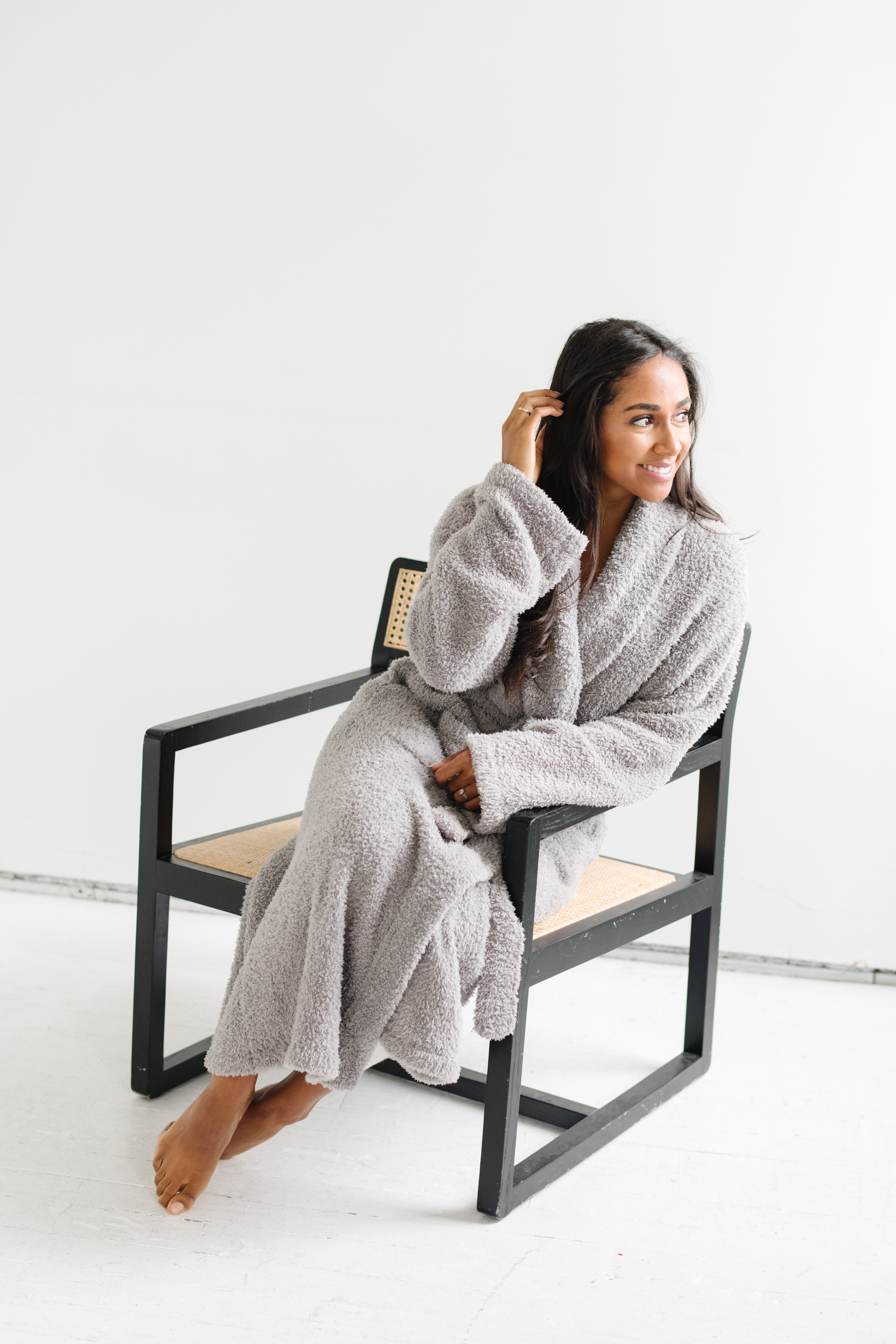 Bamboni Robe Gray-Large/XL 3