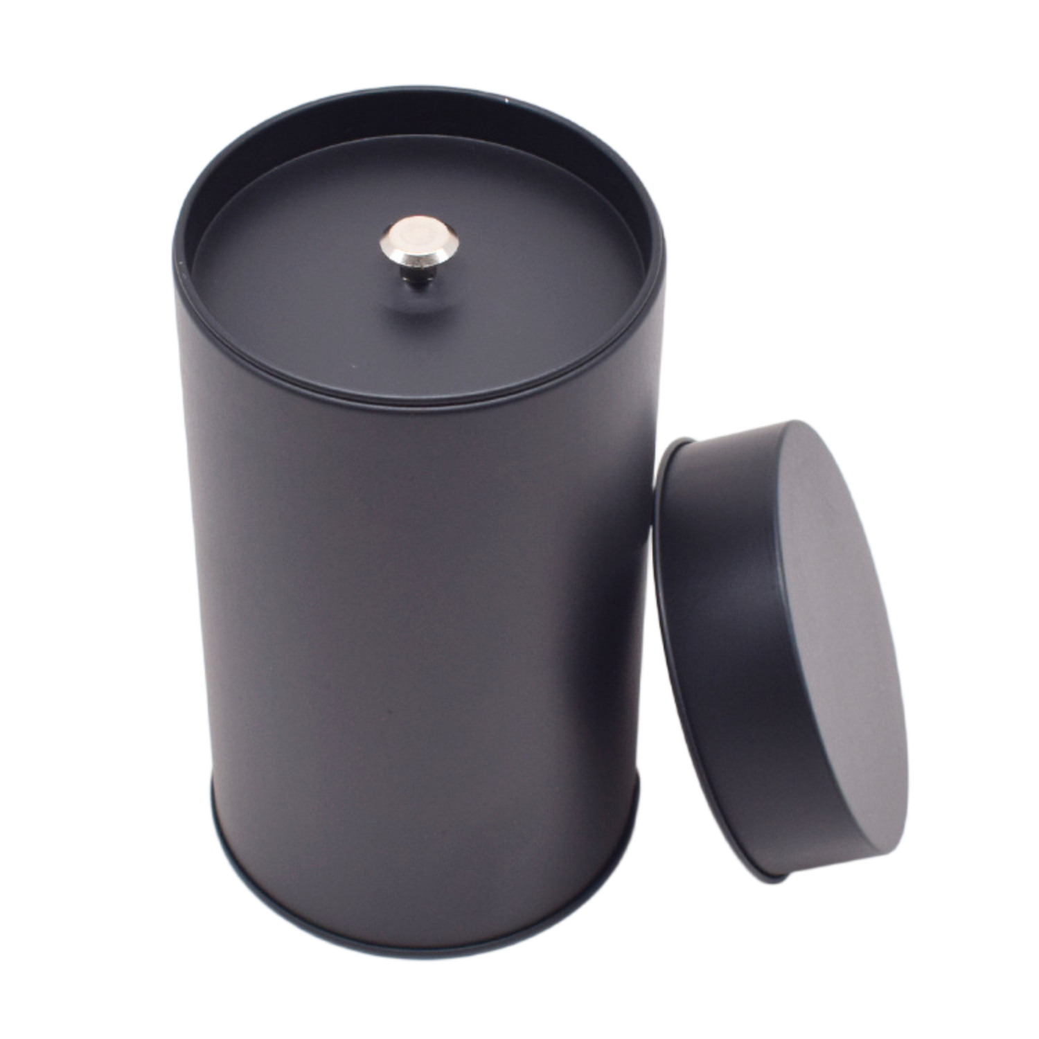 14oz Metal Double Airtight Lid Tea Canister 4