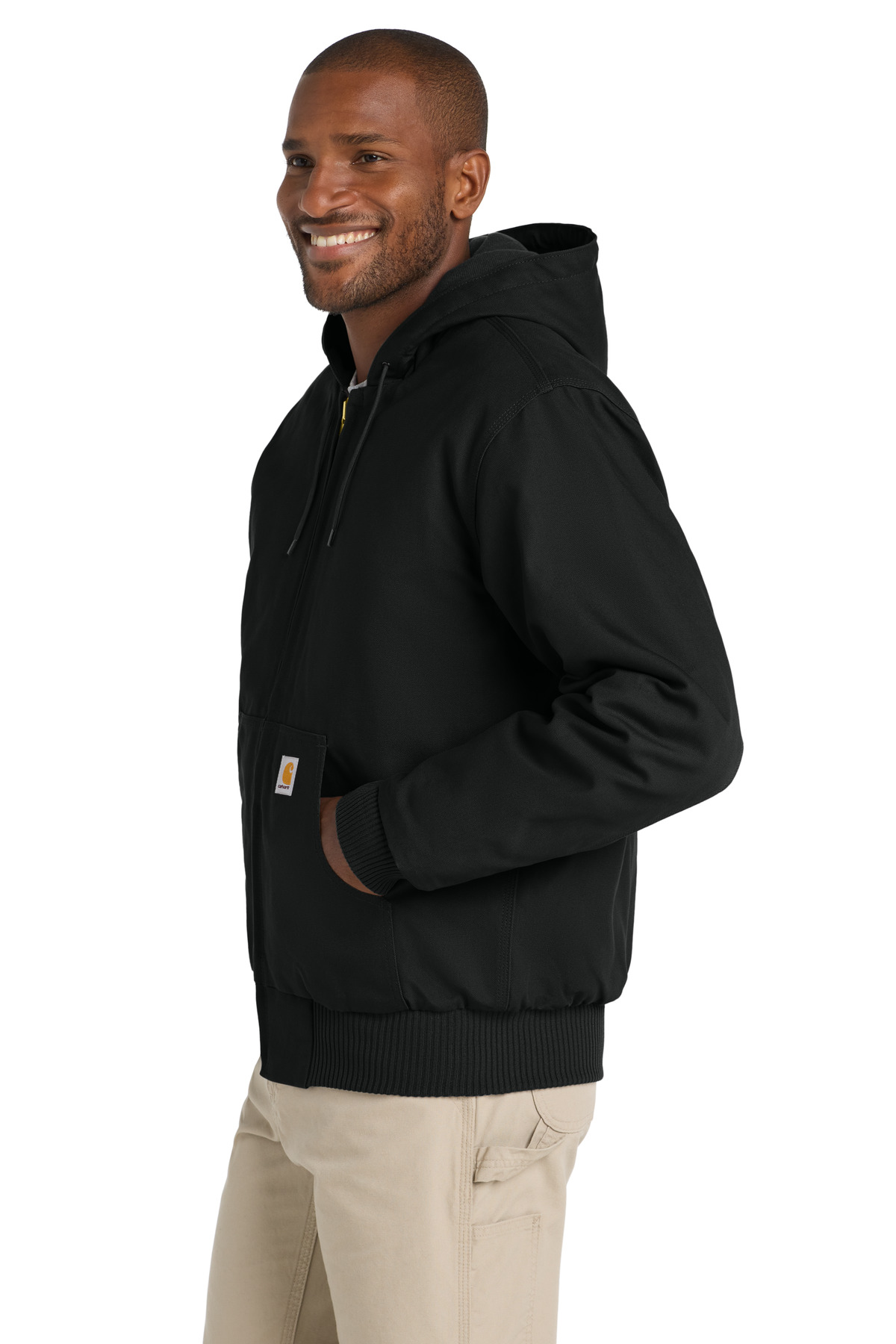 Carhartt Tall Quilted-Flannel-Lined Duck Active Jac. CTT106677 5