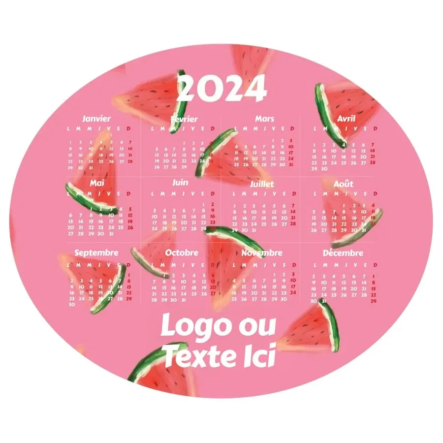 Custom Watermelon Mouse Pad 2