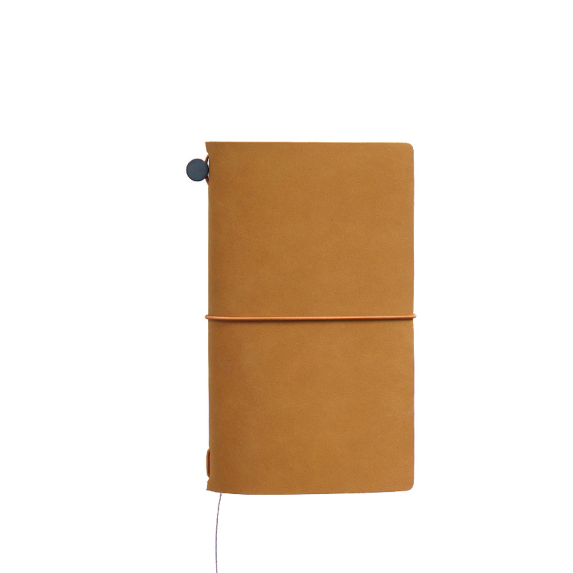 Portable Handmade Genuine Leather Journal (Size 6.89"x4.33") 6