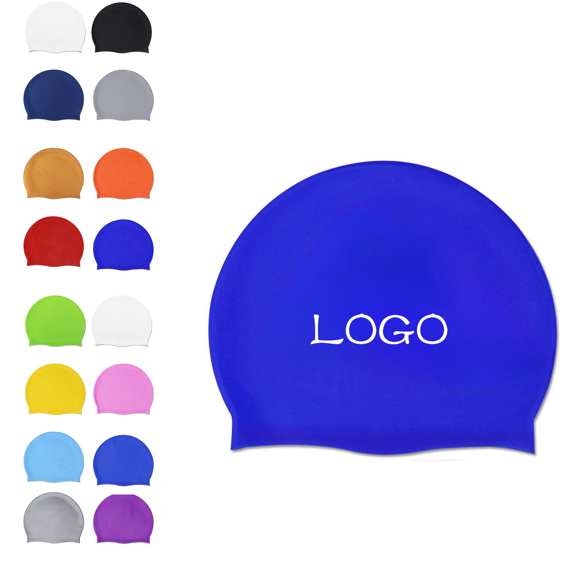 Competitions Swimming silicone Cap 2