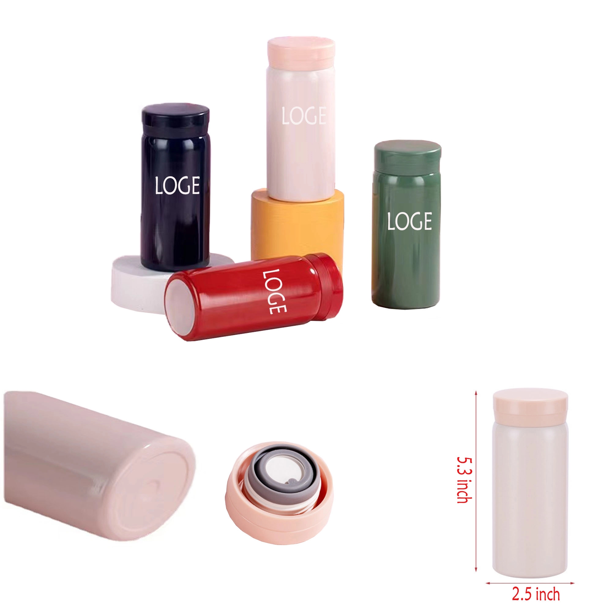 10oz Stainless Steel Travel Bottle MOQ 50 1