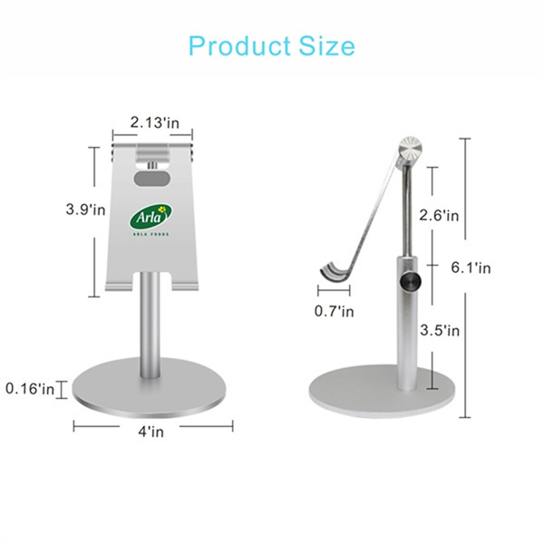 Adjustable Desktop Mobile Phone Tablet Stand Holder 5