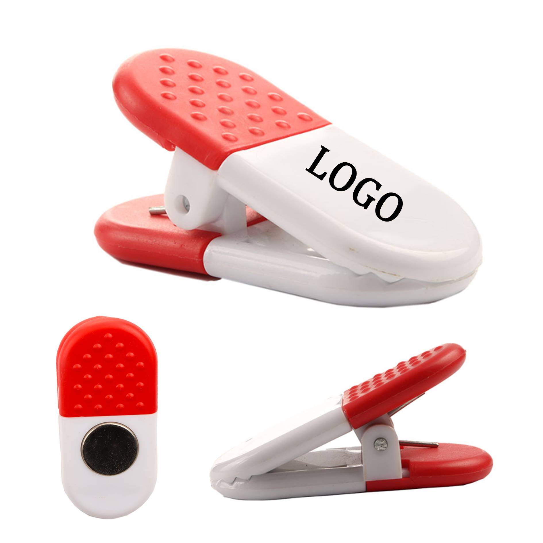 Small Pill Shaped Magnetic Clip 2