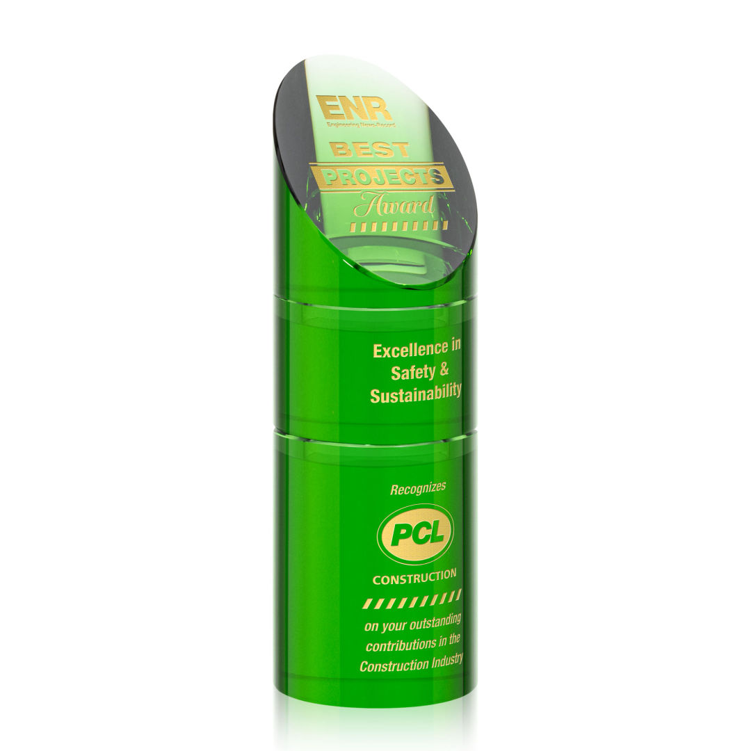 Atlantis Stacker Award - Green 3