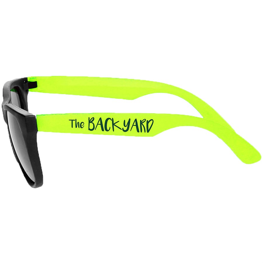 Two-Tone Stylish Plastic Sunglasses 4
