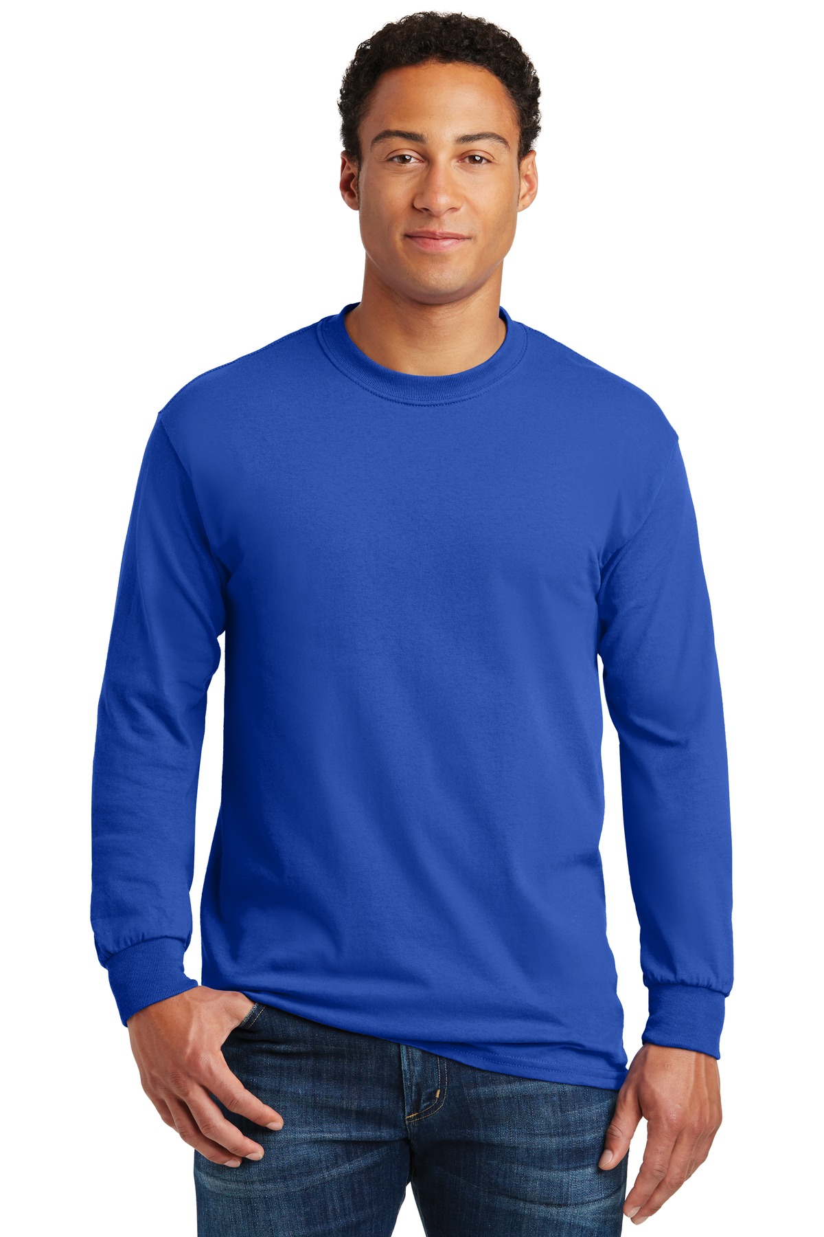 Gildan - Heavy Cotton 100% Cotton Long Sleeve T-Shirt. 5400 63