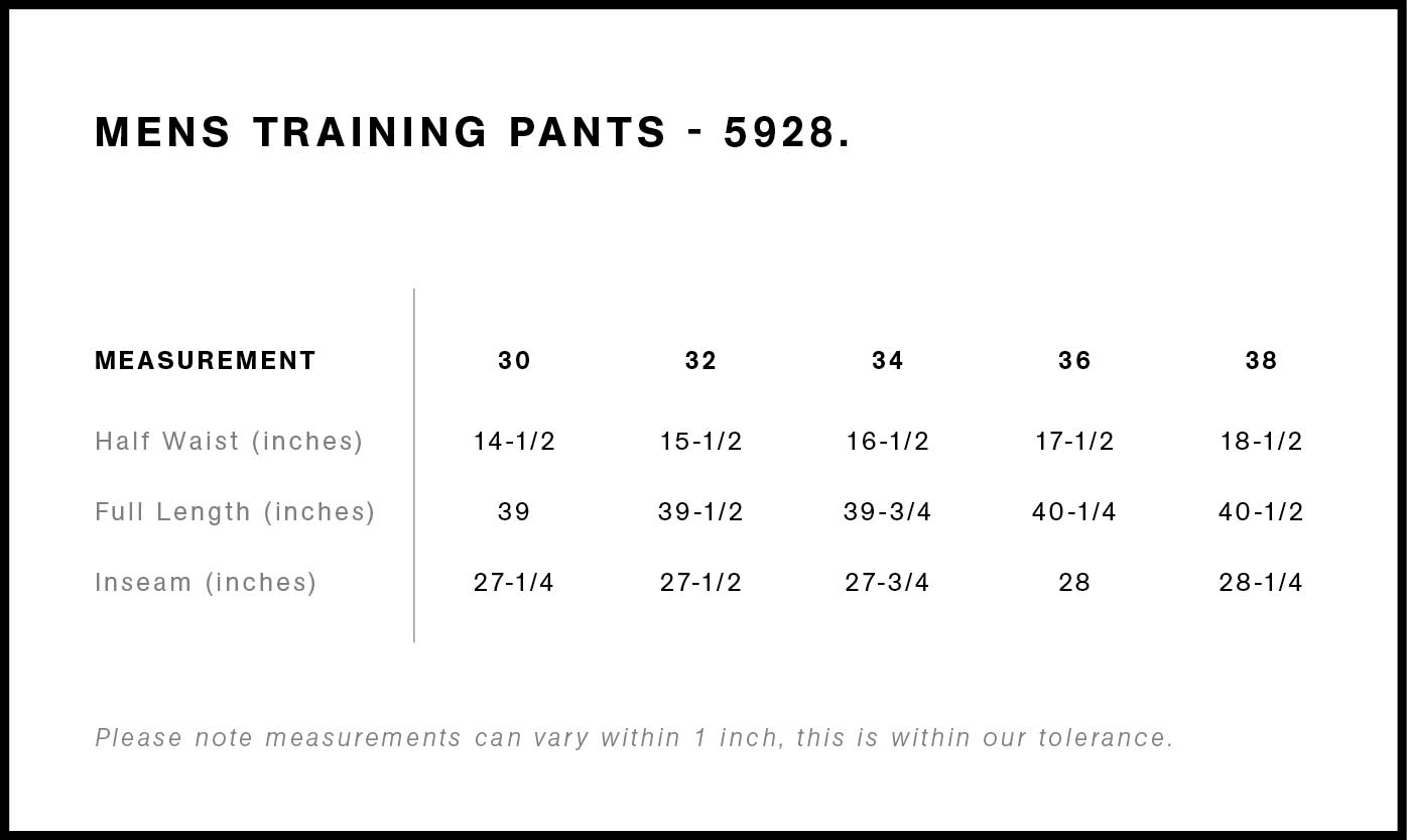 Active Training Pants | 5928 6