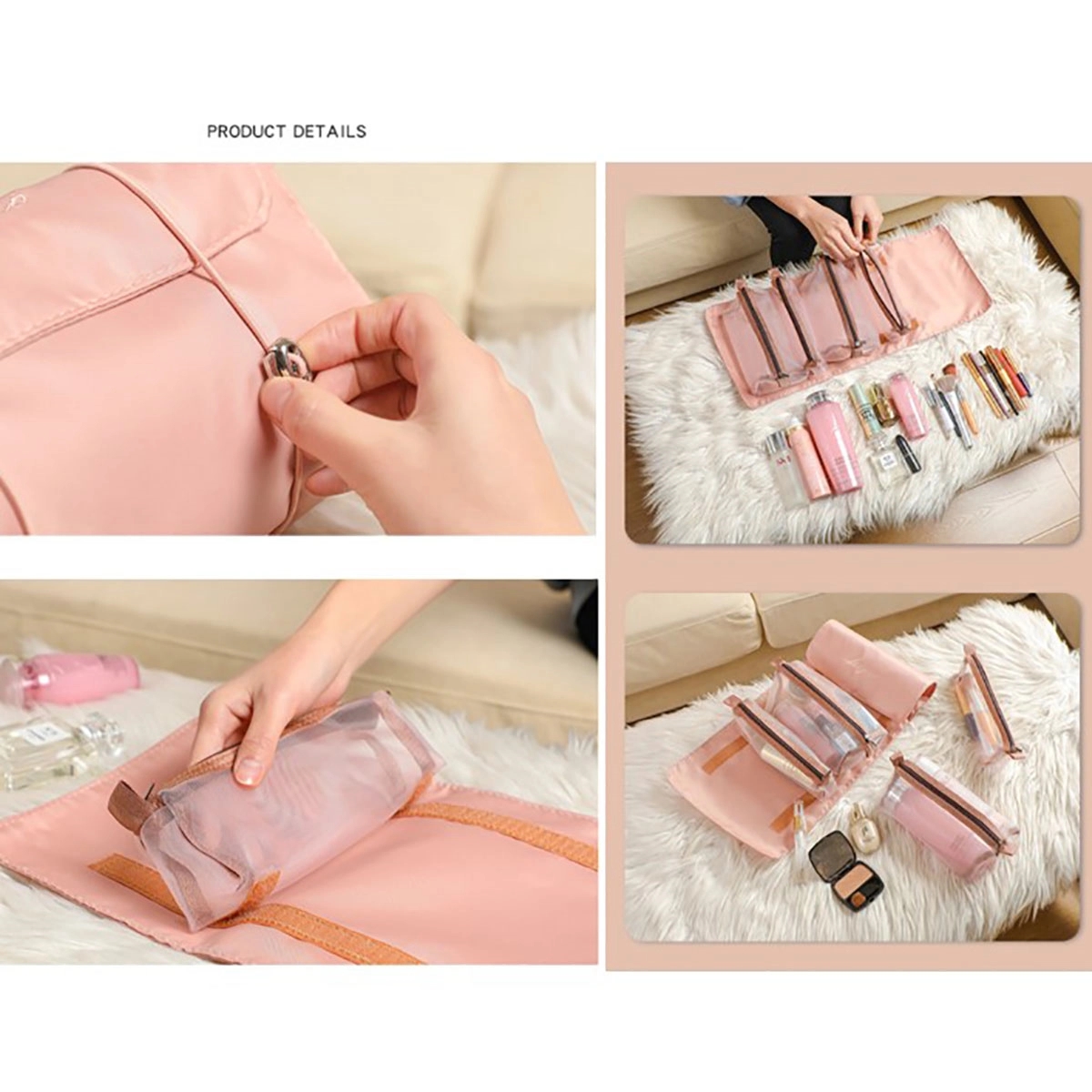 4 In 1 Detachable Cosmetic Bag Foldable 3