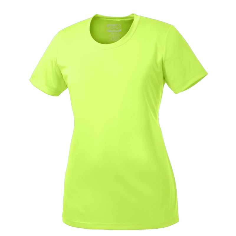 Port & Company Women's Performance Tee. 50