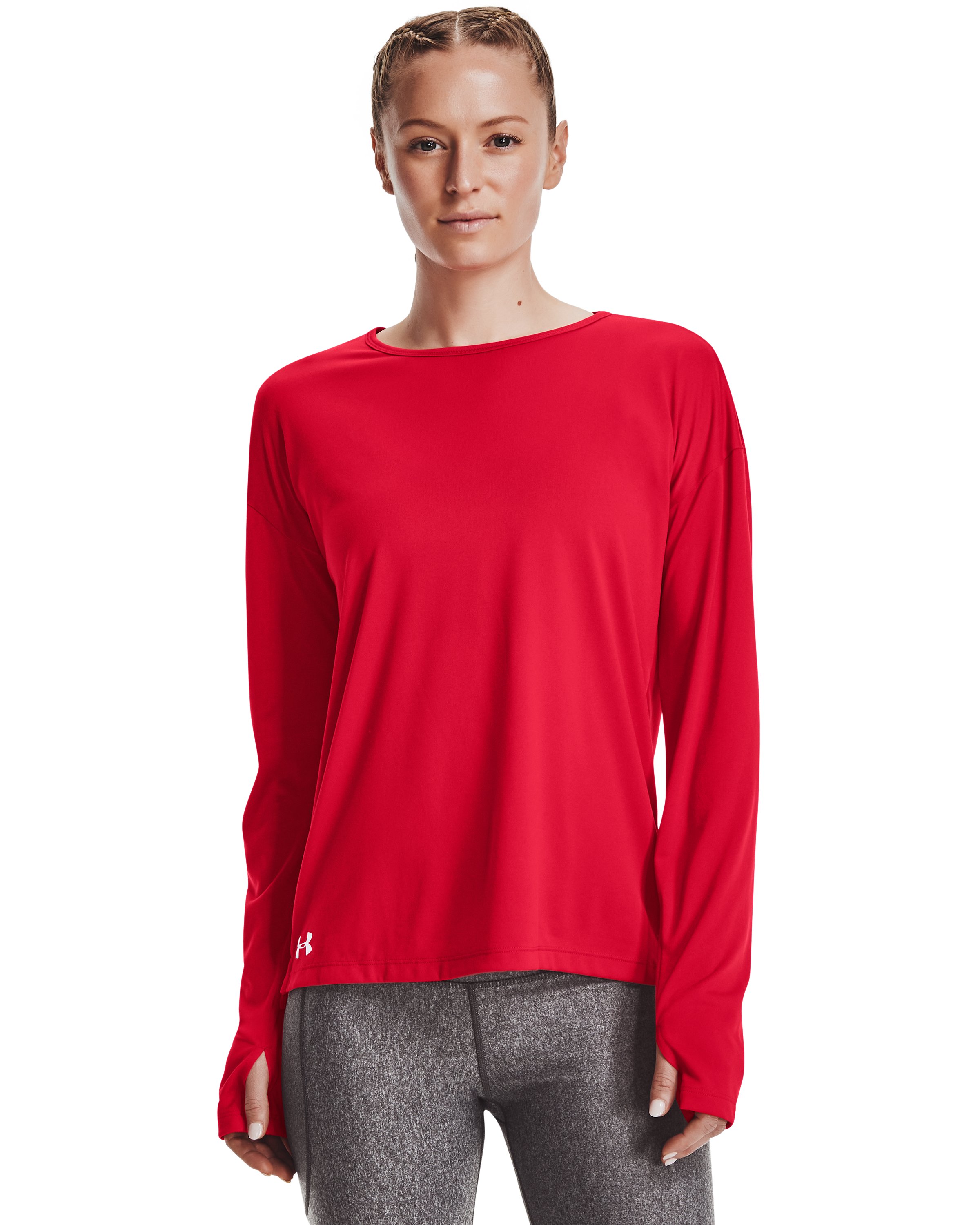 Women's UA Locker Emboss Long Sleeve  3