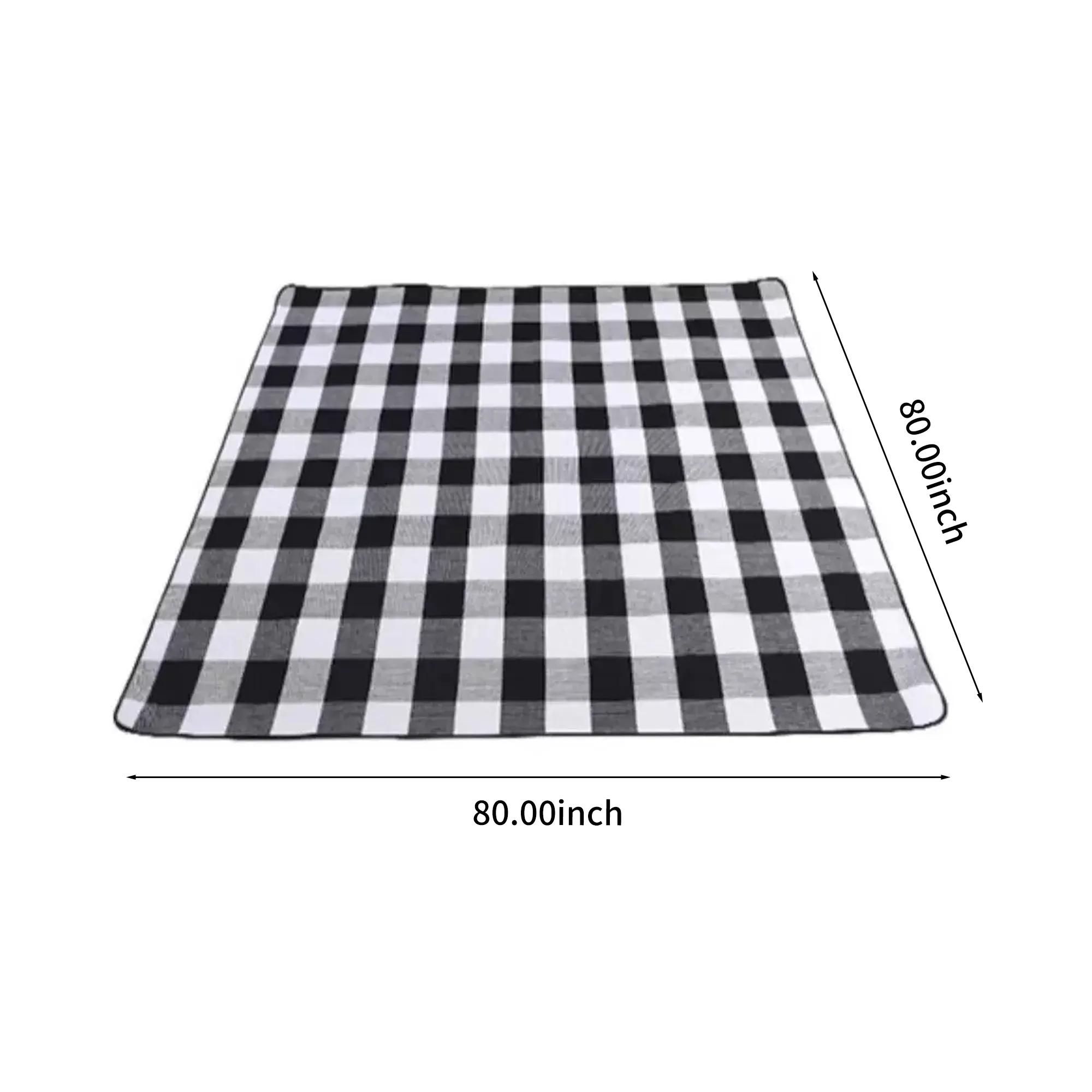 MOQ 50 Leather Handle Picnic Blanket 25