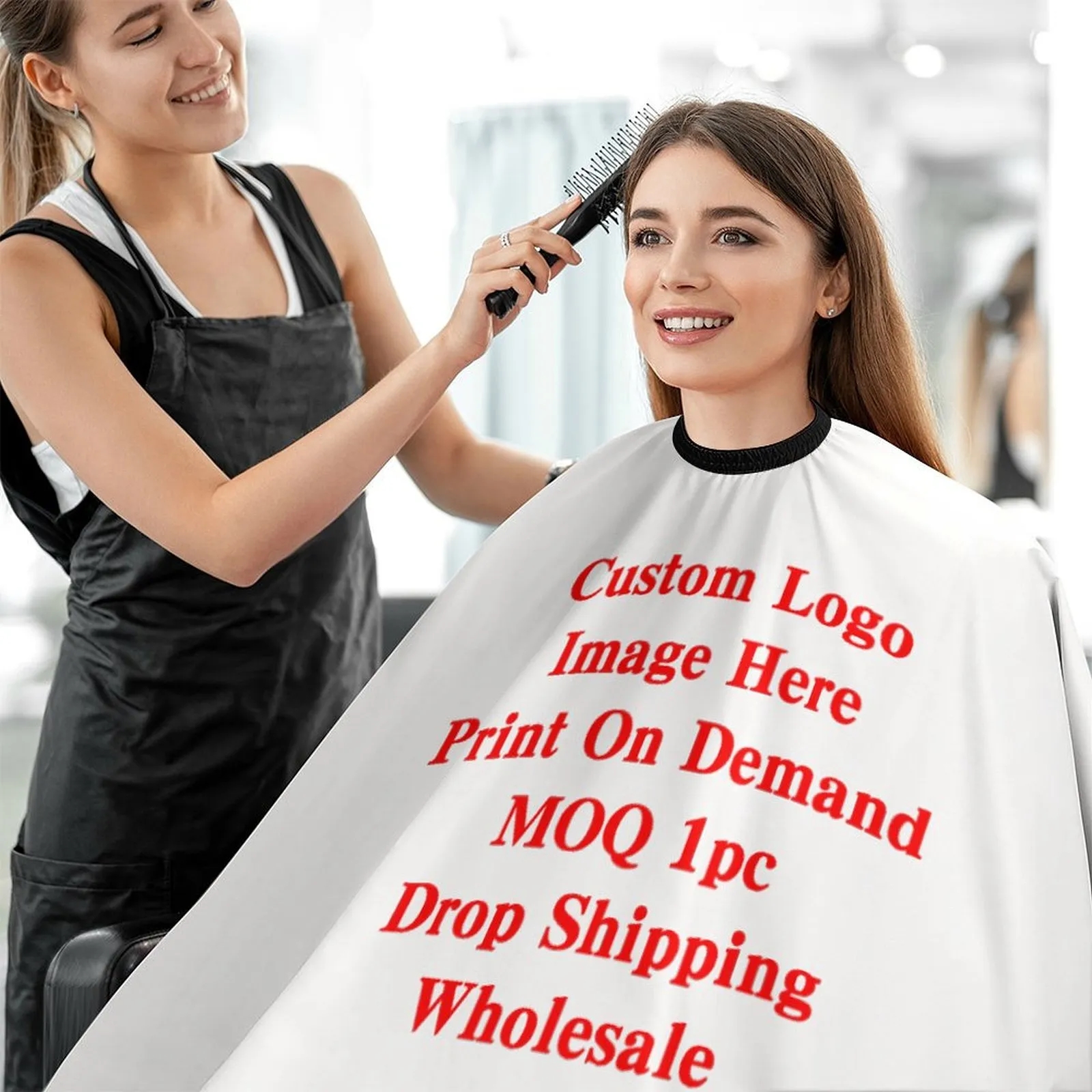 Adjustable Hair Cutting Cape 7
