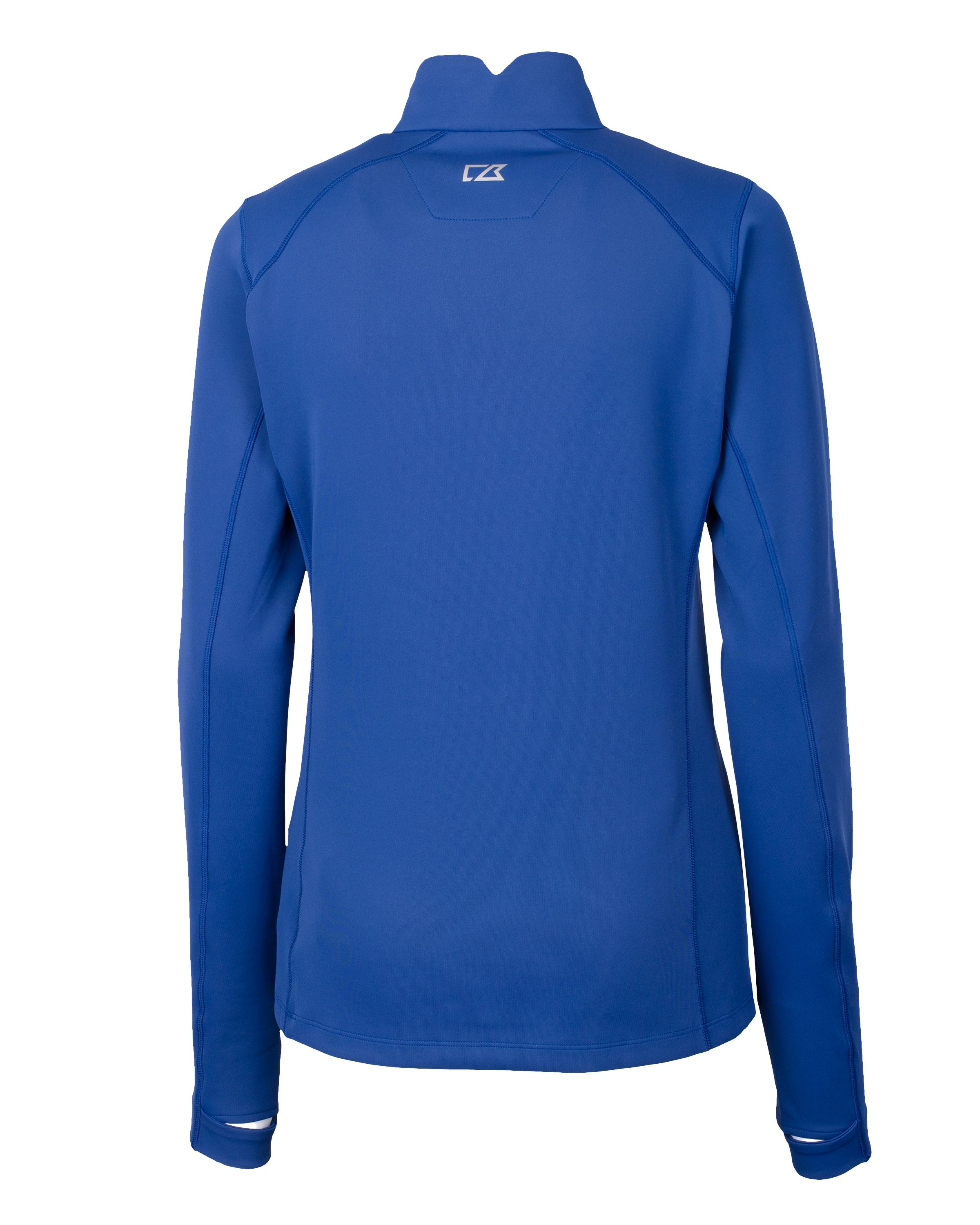 Cutter & Buck Traverse Recycled Smooth Stretch Womens Quarter Zip Pullover 34